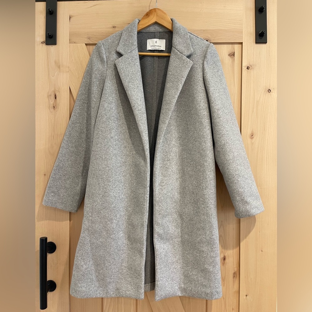 Stradivarius Grey Coat